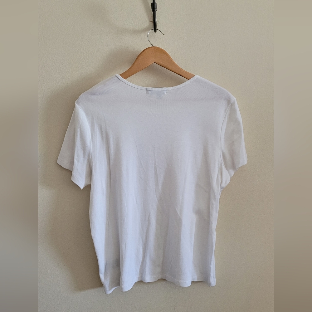 Lauren Ralph Lauren Top XL Metallic Logo - Picture 5 of 7